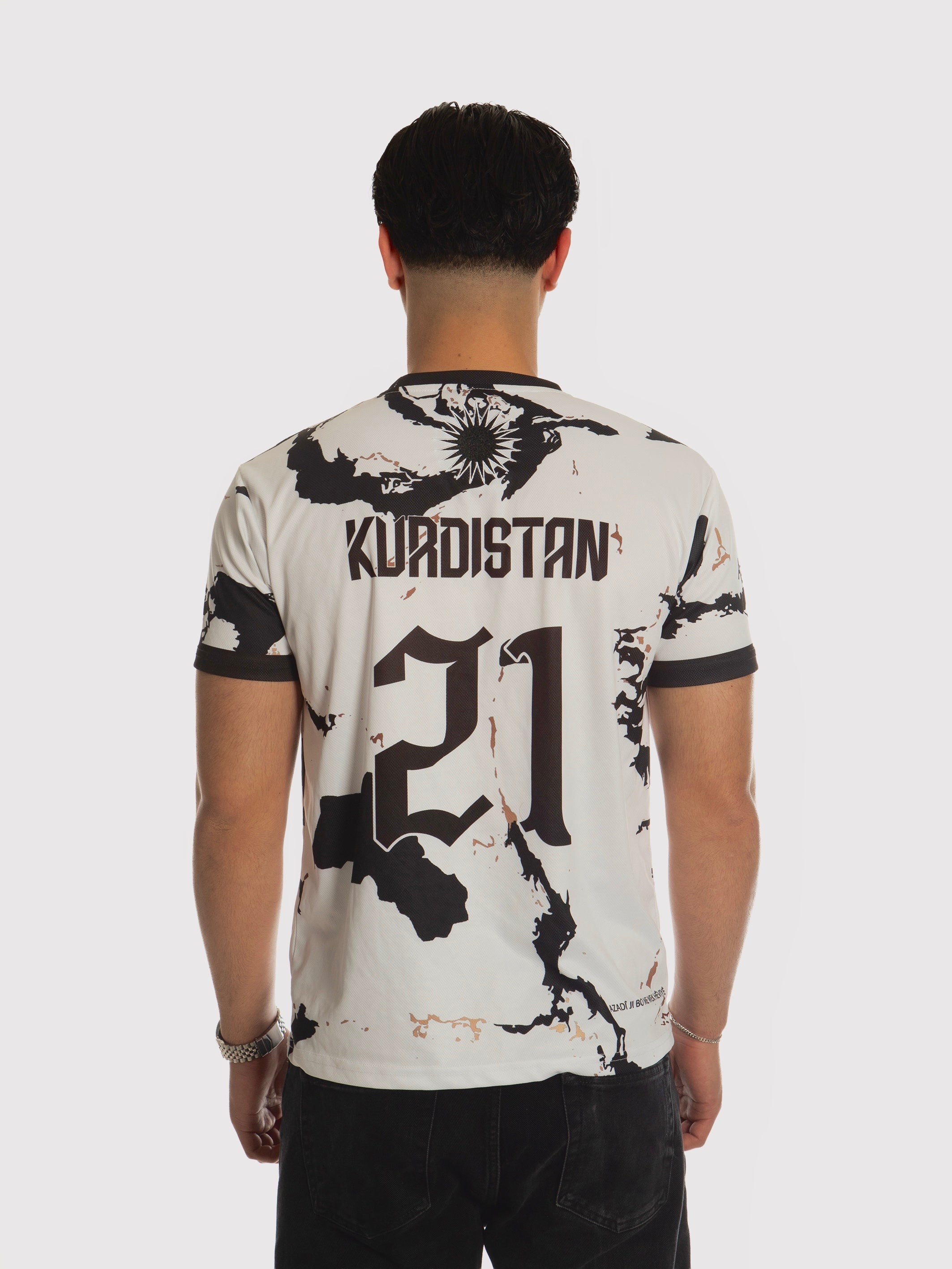 Kurdistan Heritage Jersey - White