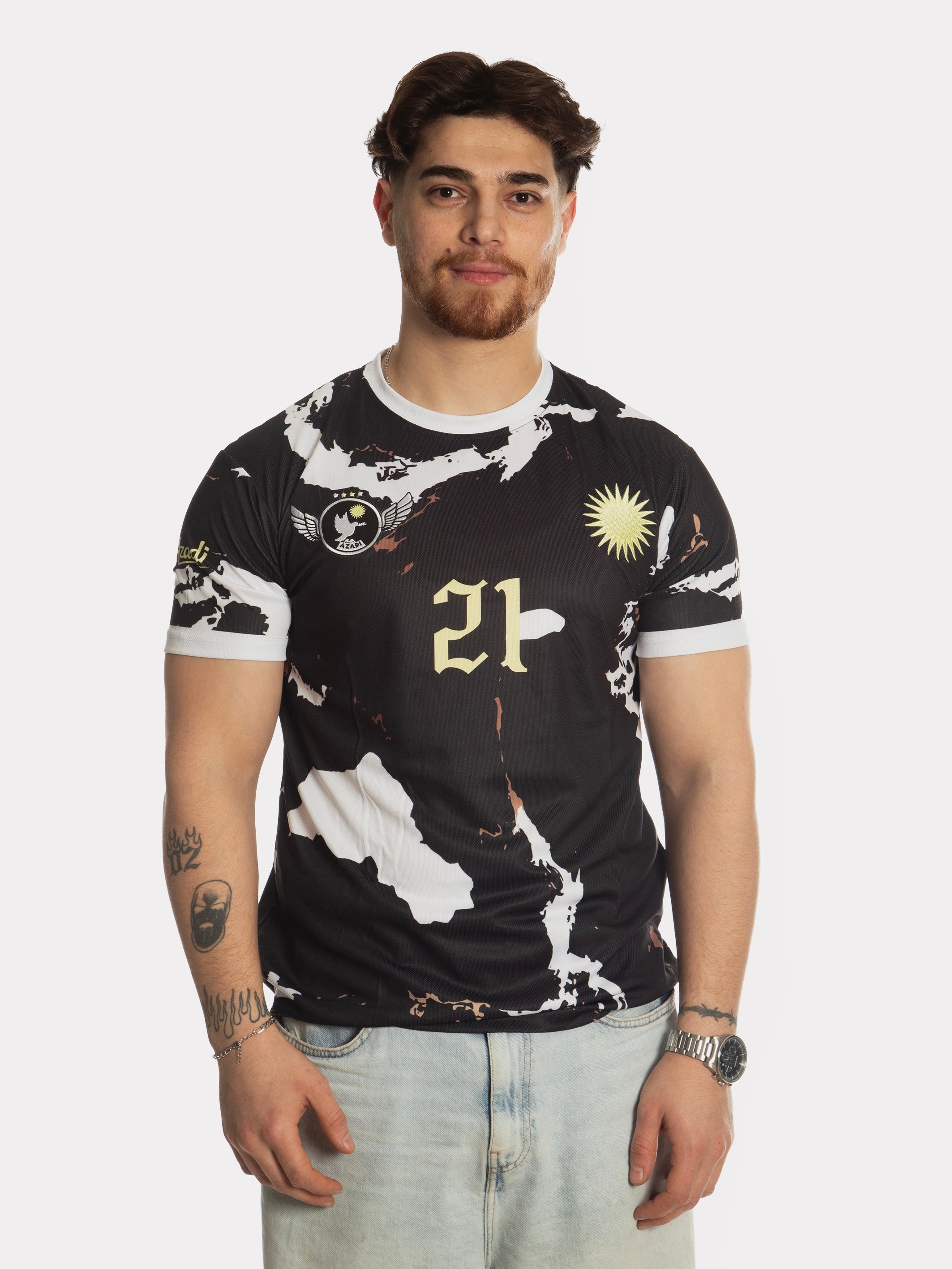Kurdistan Heritage Jersey - Black