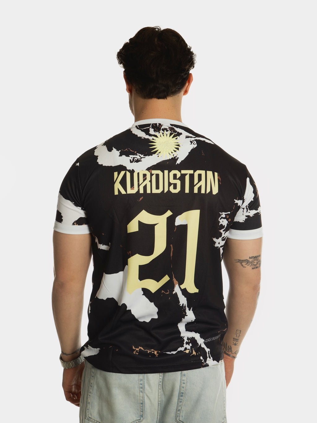 Kurdistans Heritage-trøje – Sort