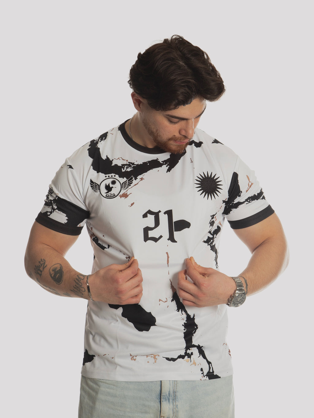 Kurdistan Heritage Jersey - White