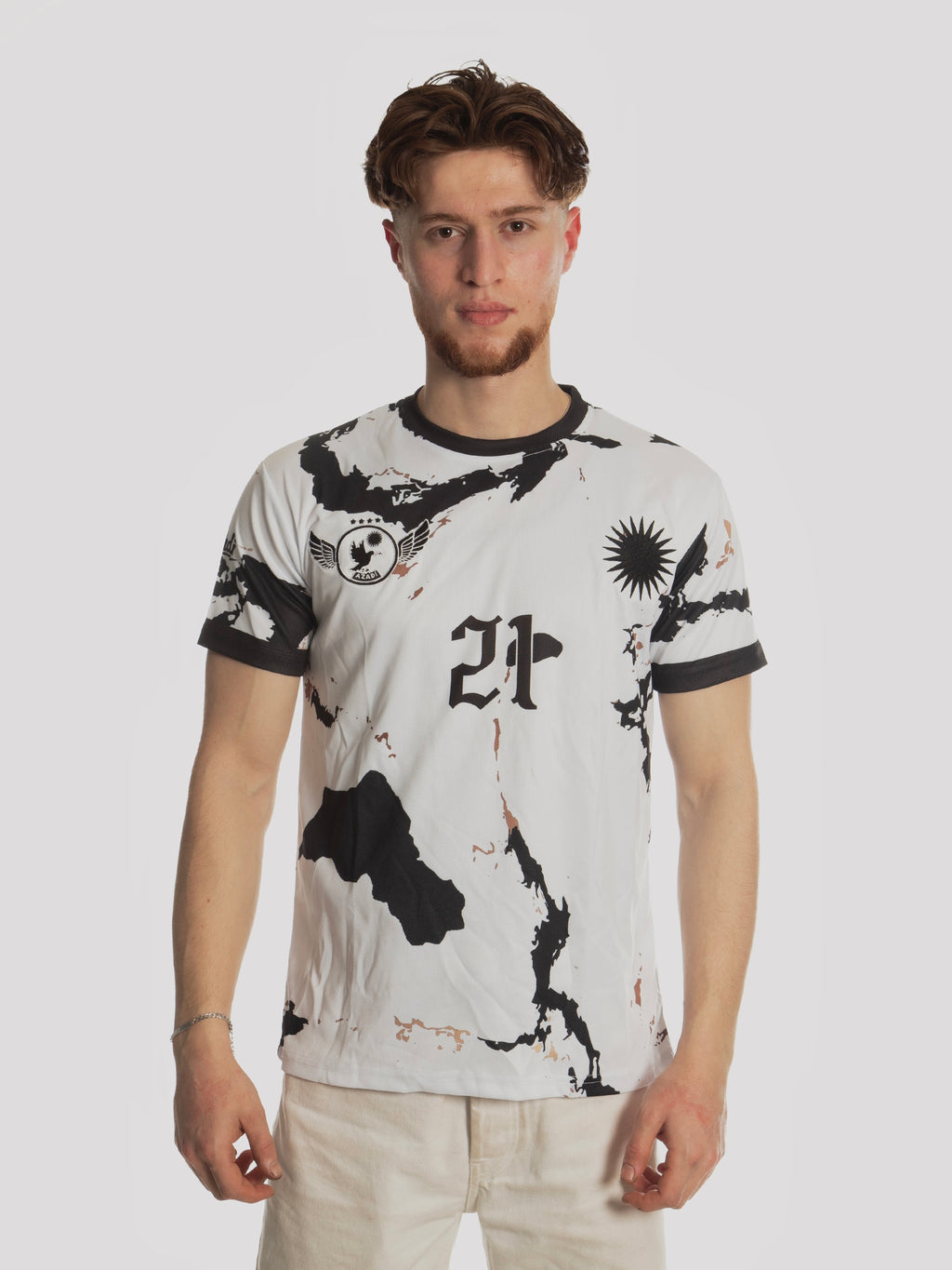 Kurdistan Heritage Jersey - White