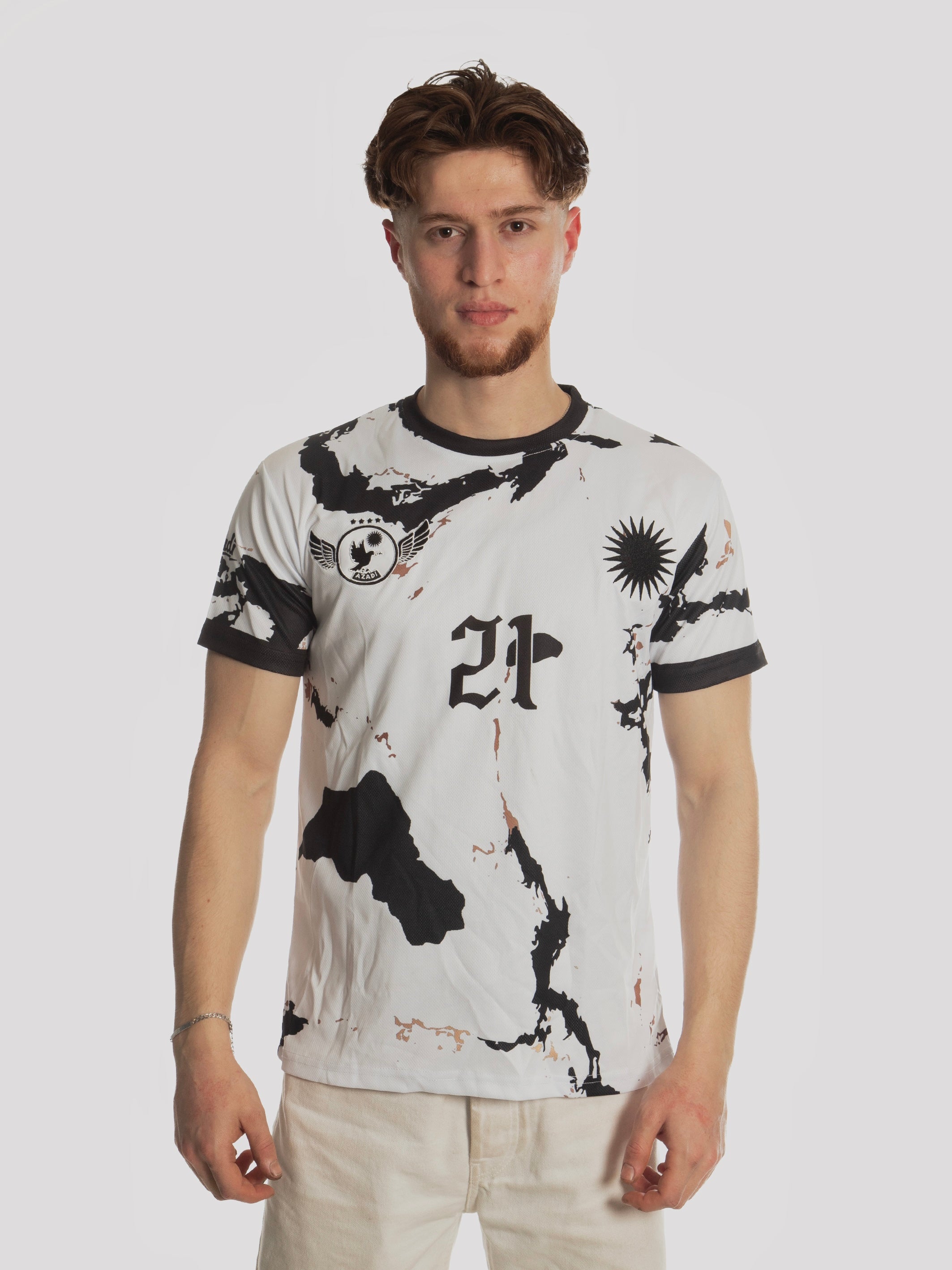 Kurdistan Heritage Jersey - White